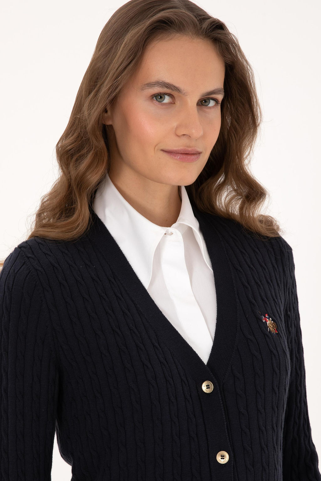 Kad_n Lacivert Basic Triko H_rka - U.s. polo assn фото 2