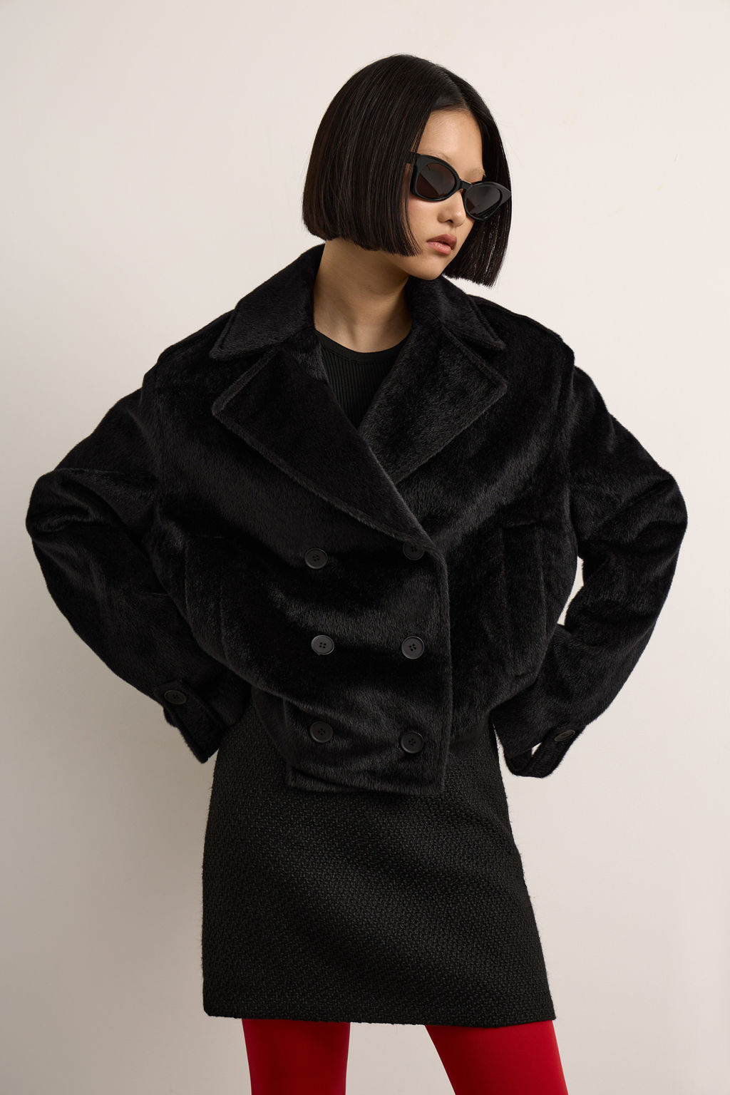 Полупальто прямого силуэта - Mollis фото 3