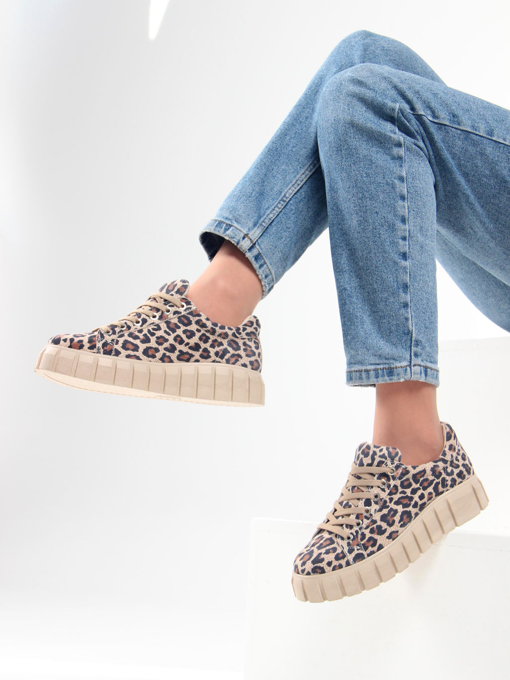 Кеды EDART 128.91505 be. бежевый леопард - Ed'art фото 13