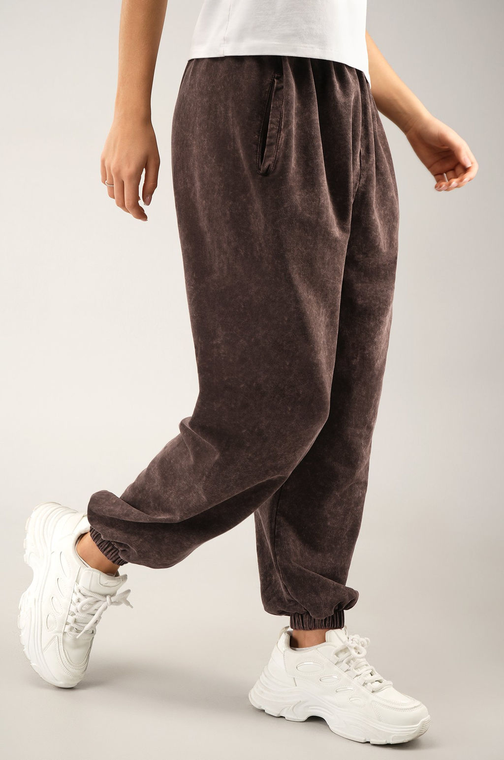 Женские брюки из футера двухнитки Happyfox