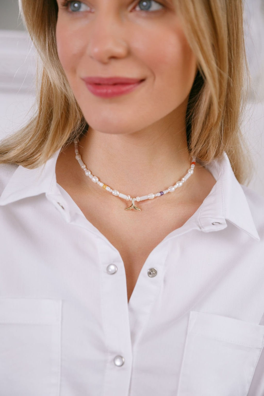 Рубашка женская White - Captain's mate фото 2