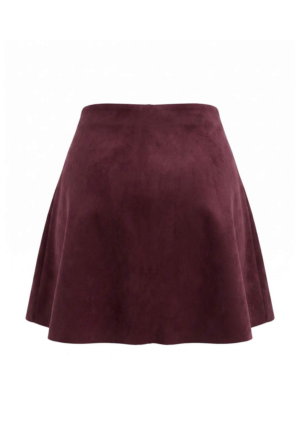 Bordo D_z D__meli A-Kesim/_an Form Mini S_et _rme Etek TWOAW27ET00050 - Trendyolmilla фото 3