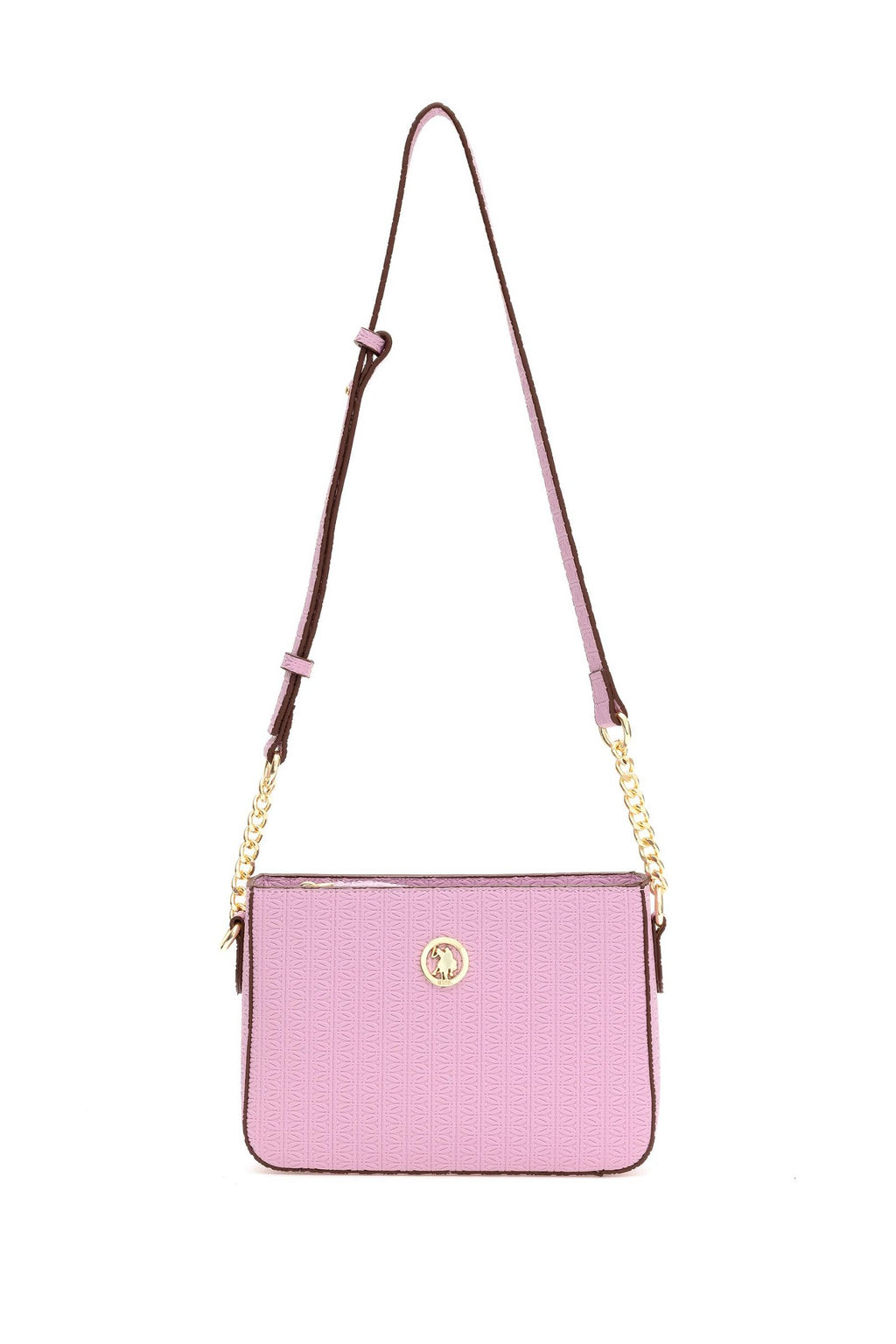 U. S. Polo Assn / Женская фиолетовая сумка через плечо - U.s. polo assn фото 6