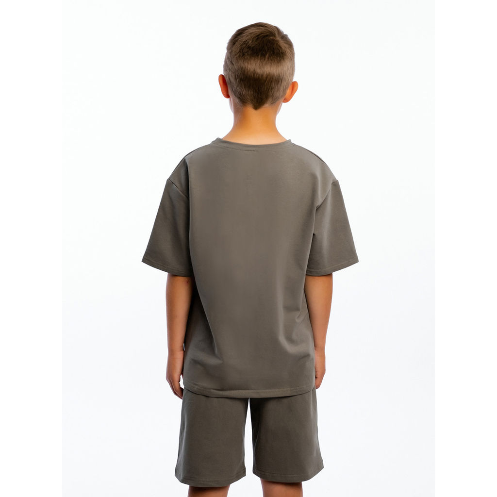 Комплект шорты и футболка футер 2х нитка петля 7424320102 - Youlala фото 10