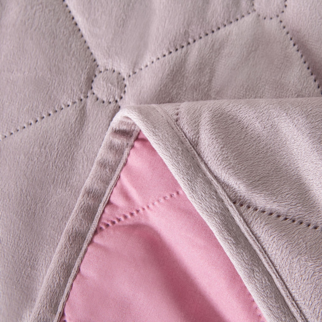 Велюровое покрывало ромб OVF032 240*260 50-70 2 шт - Ситрейд фото 5