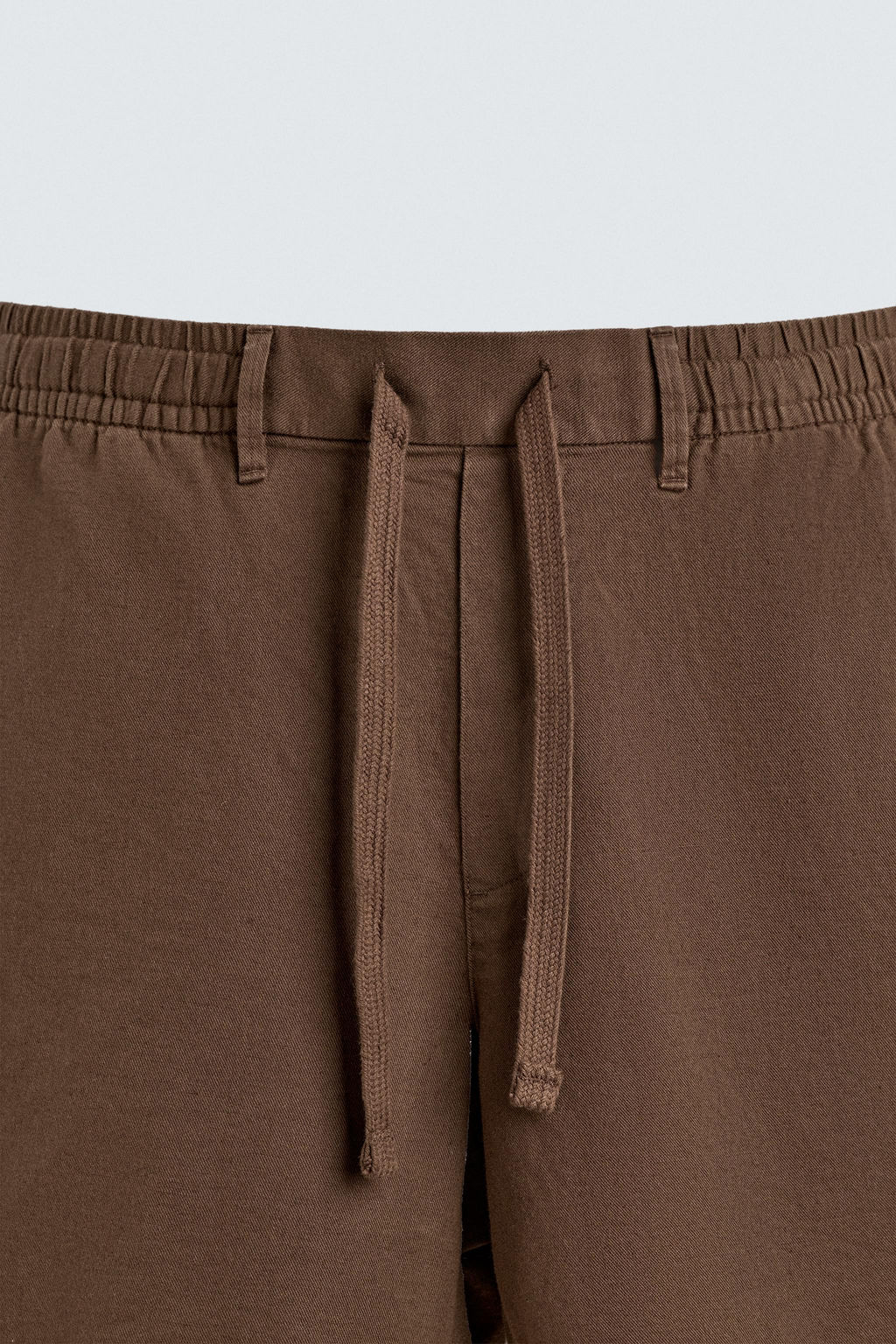 BERMUDA RELAXED FIT ALGOD?N - LINO / Beige claro - Zara фото 10