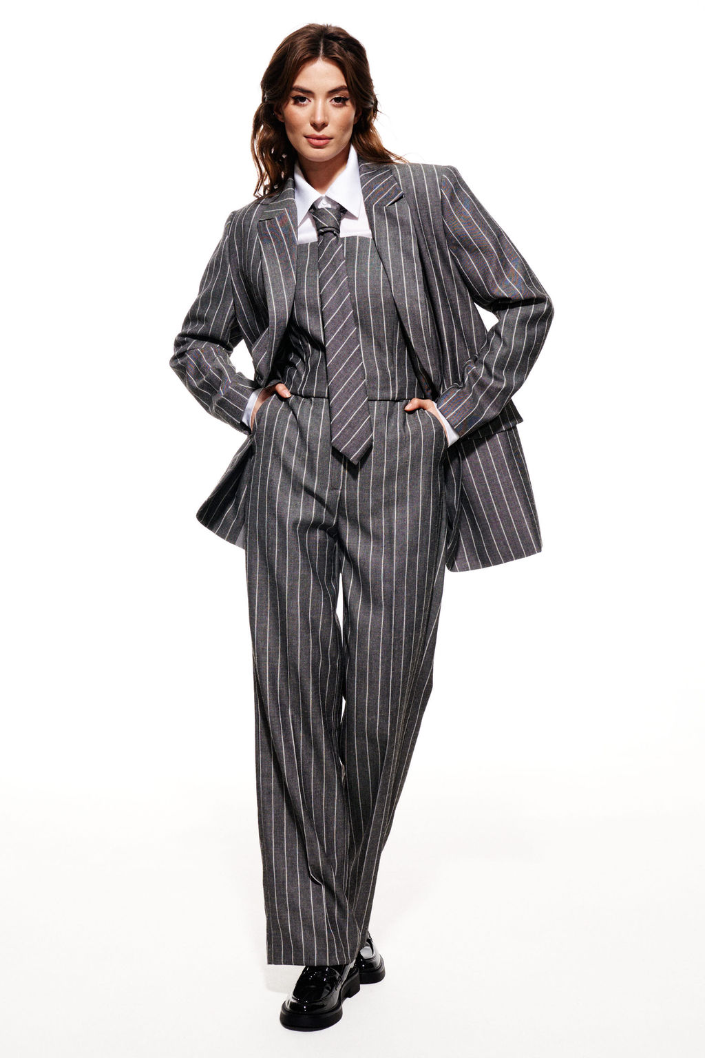 Костюм двухпредметный (жакет+брюки) 5253 - Elletto фото 13