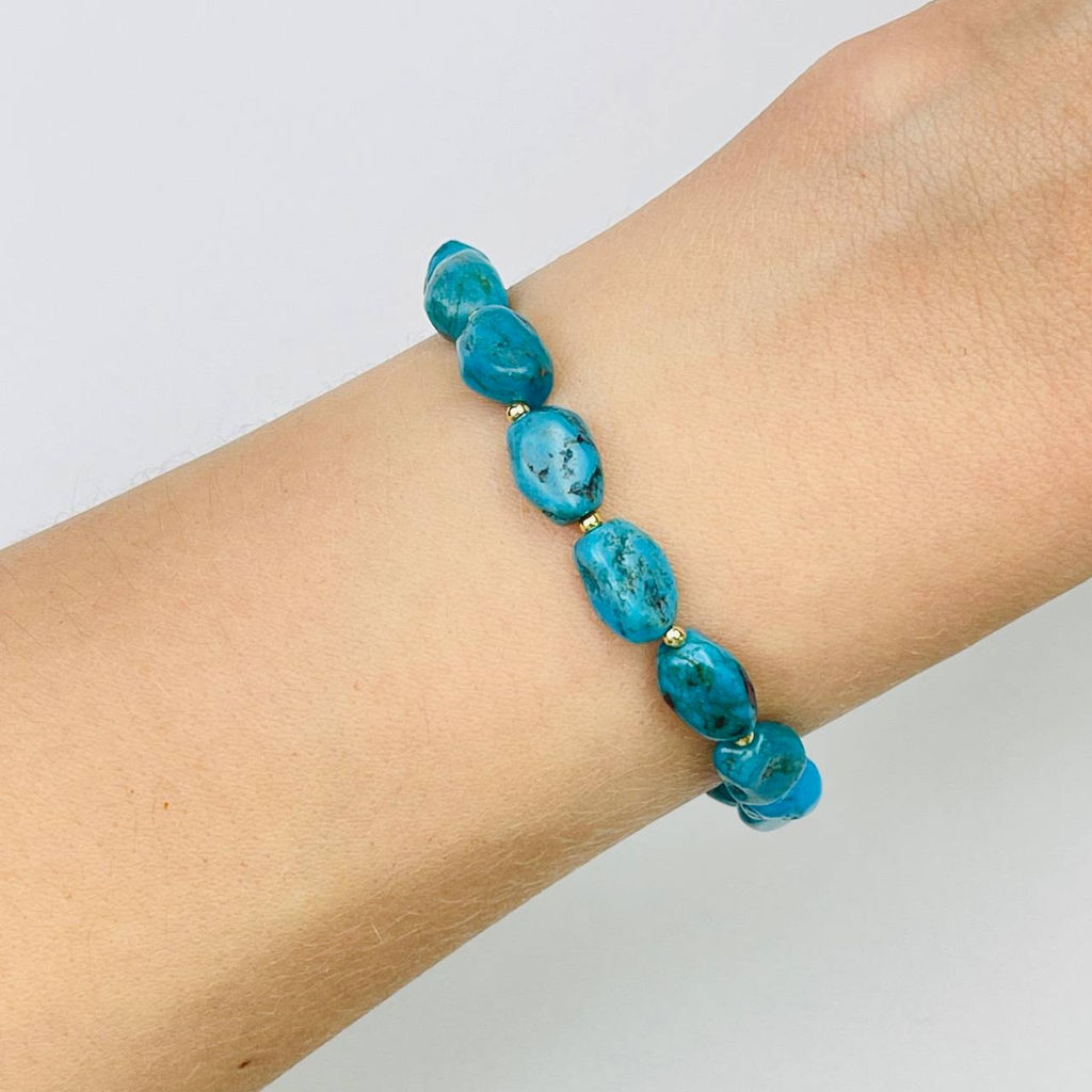 Браслет из Бирюзы - Радуга самоцветов фото 2