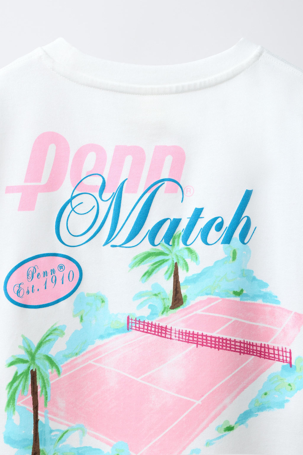CAMISETA ESTAMPADA PENN  / Blanco - Zara фото 4