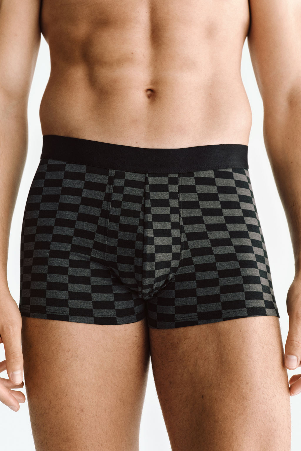 Pack de 3 calzoncillos trunk cortos de algod?n - H&m фото 4
