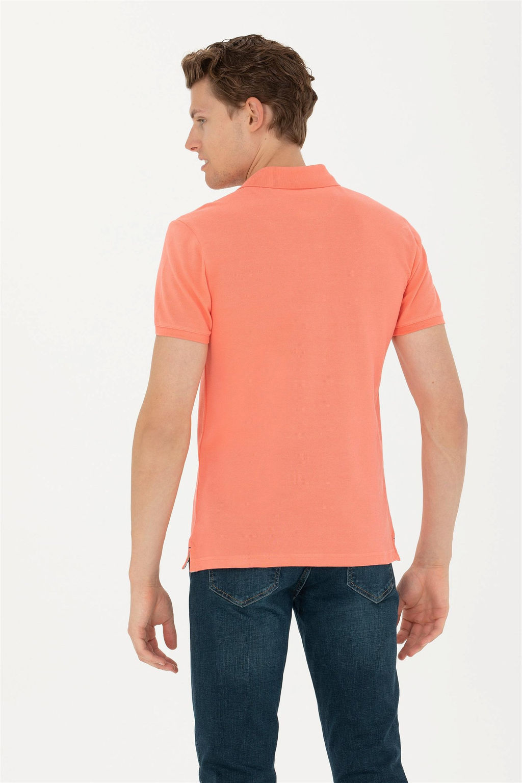 Мужская базовая футболка Salmon - U.s. polo assn фото 5