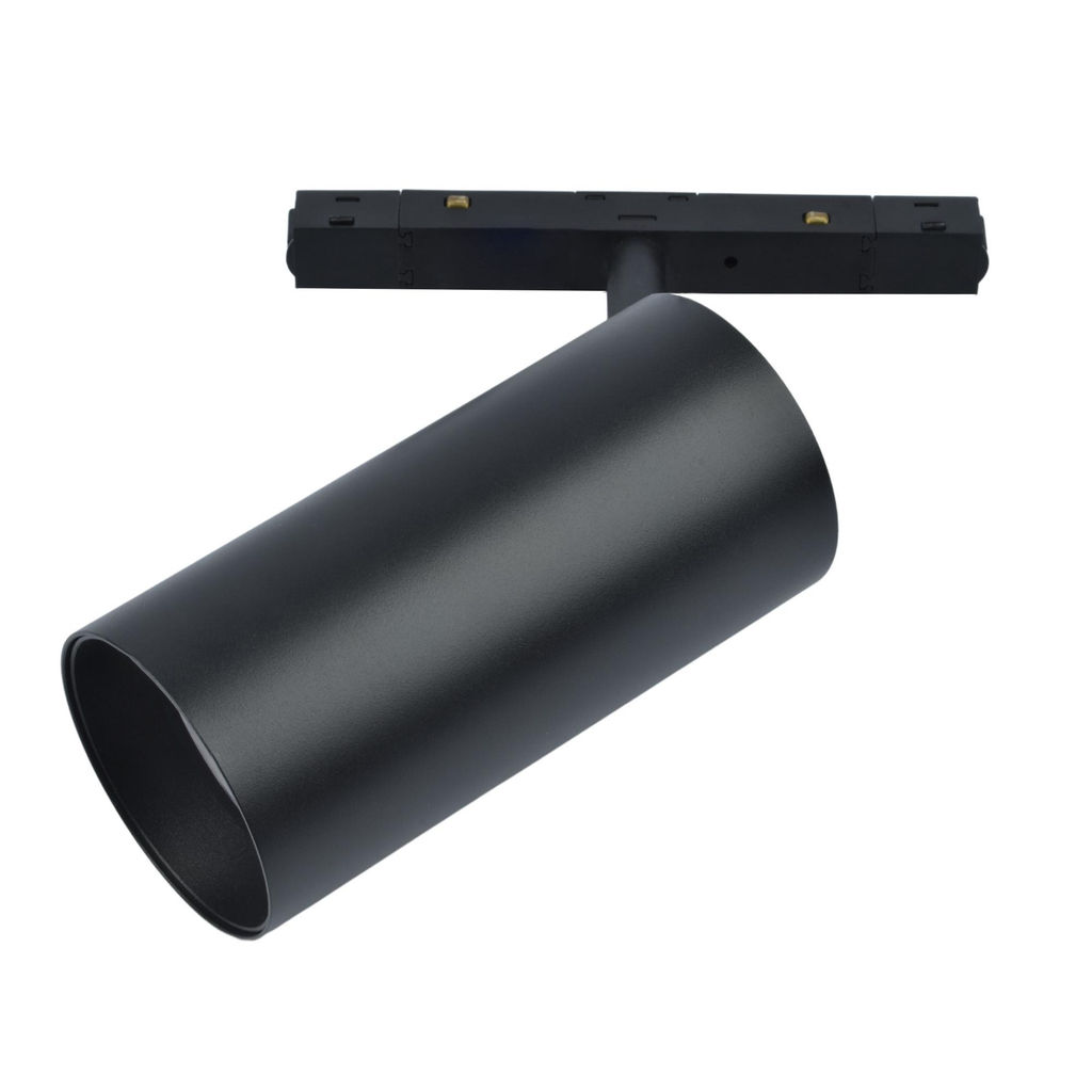 ULB-M60-24W/4000K/35 BLACK Светильник-прожектор светодиодный трековый. Для магнитного шинопровода. 900 Лм. Белый свет (4000К). Черный. ТМ Uniel