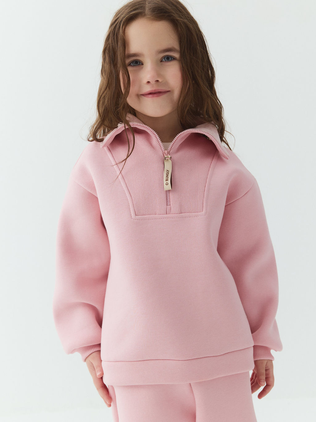 Свитшот Розовый зефир утепленный - Bungly фото 5