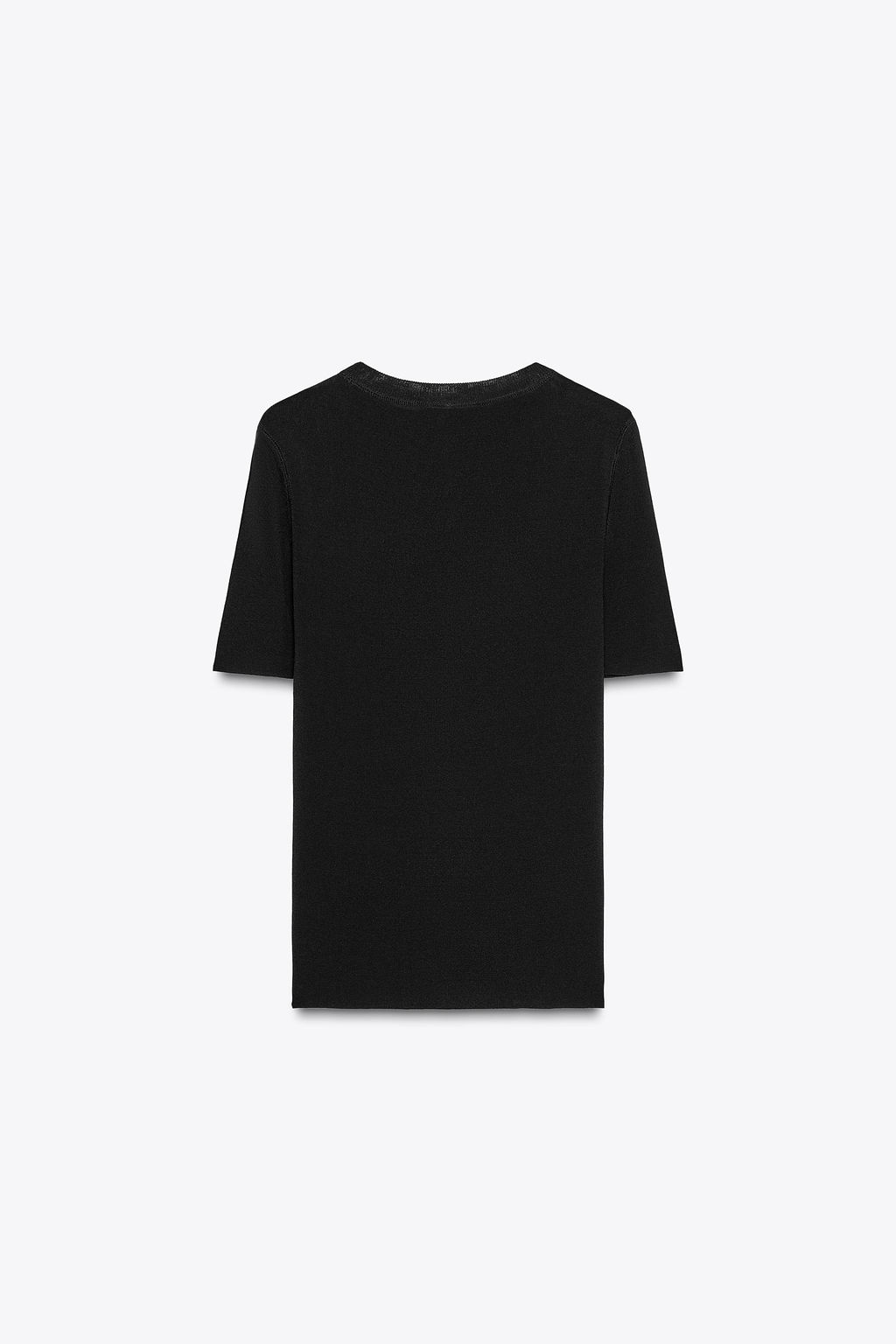 SHORT SLEEVE KNIT TOP - Zara фото 4