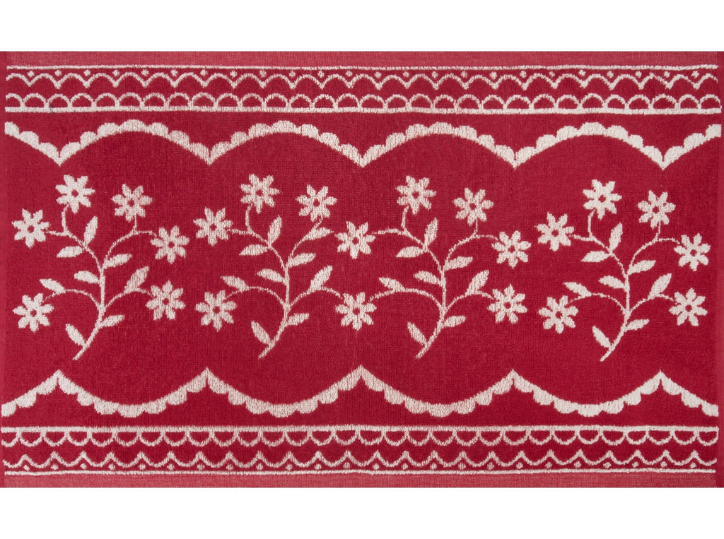 Полотенце махровое 6с104.411ж1 Валенсия (бордо) 67х40см