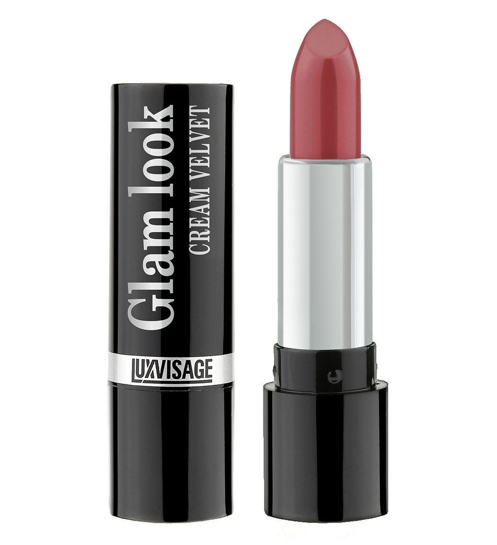 LuxVisage Помада GLAM LOOK cream velvet тон 316 ягодное парфе