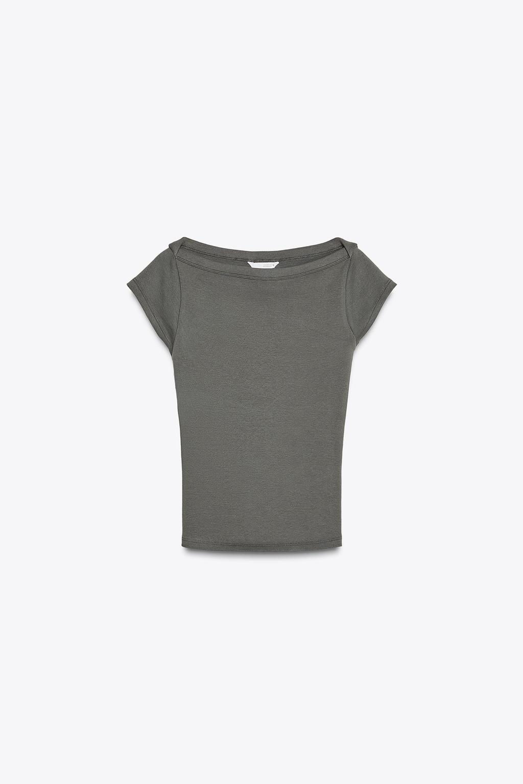 BOATNECK TOP - Zara фото 23