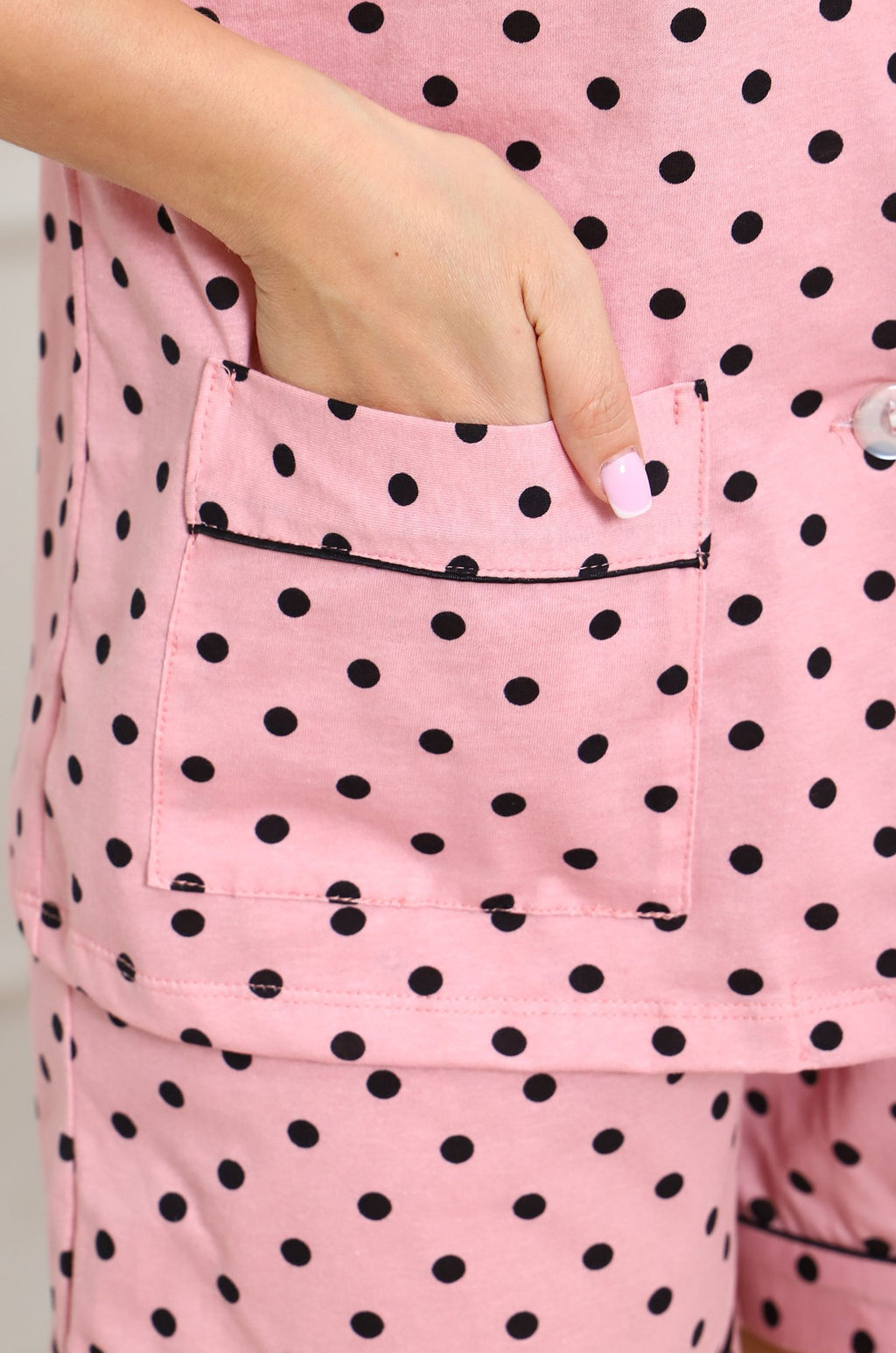 Женский хлопковый костюм с шортами Trikotel  фото 6