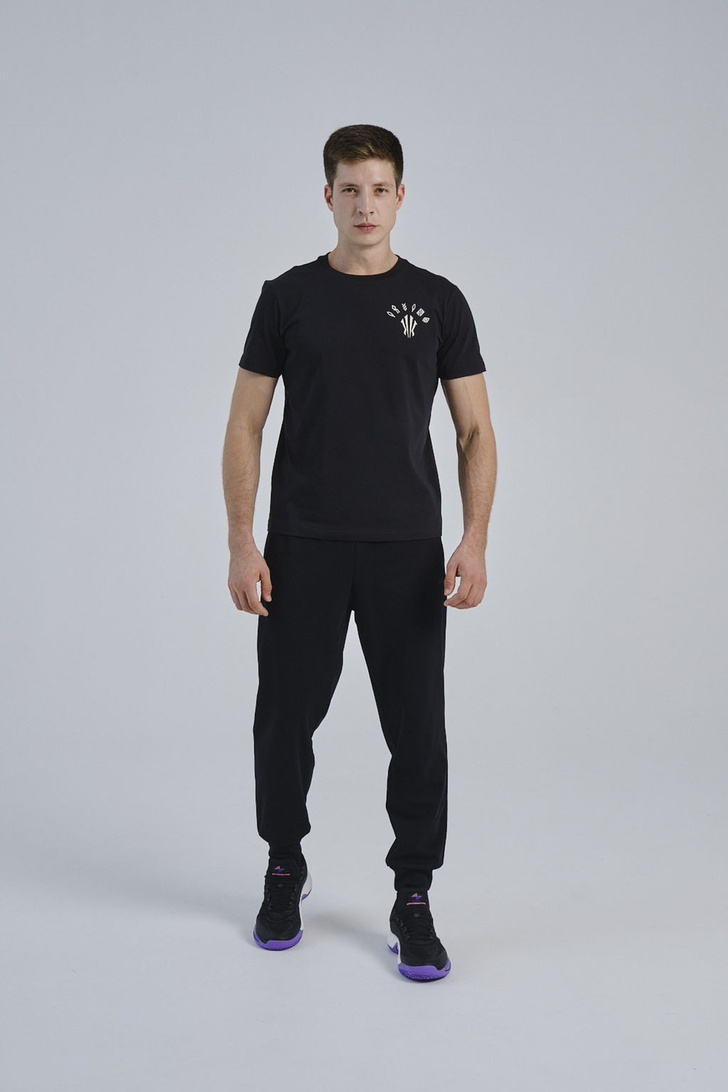 Брюки трикотажные Черный - Anta фото 2