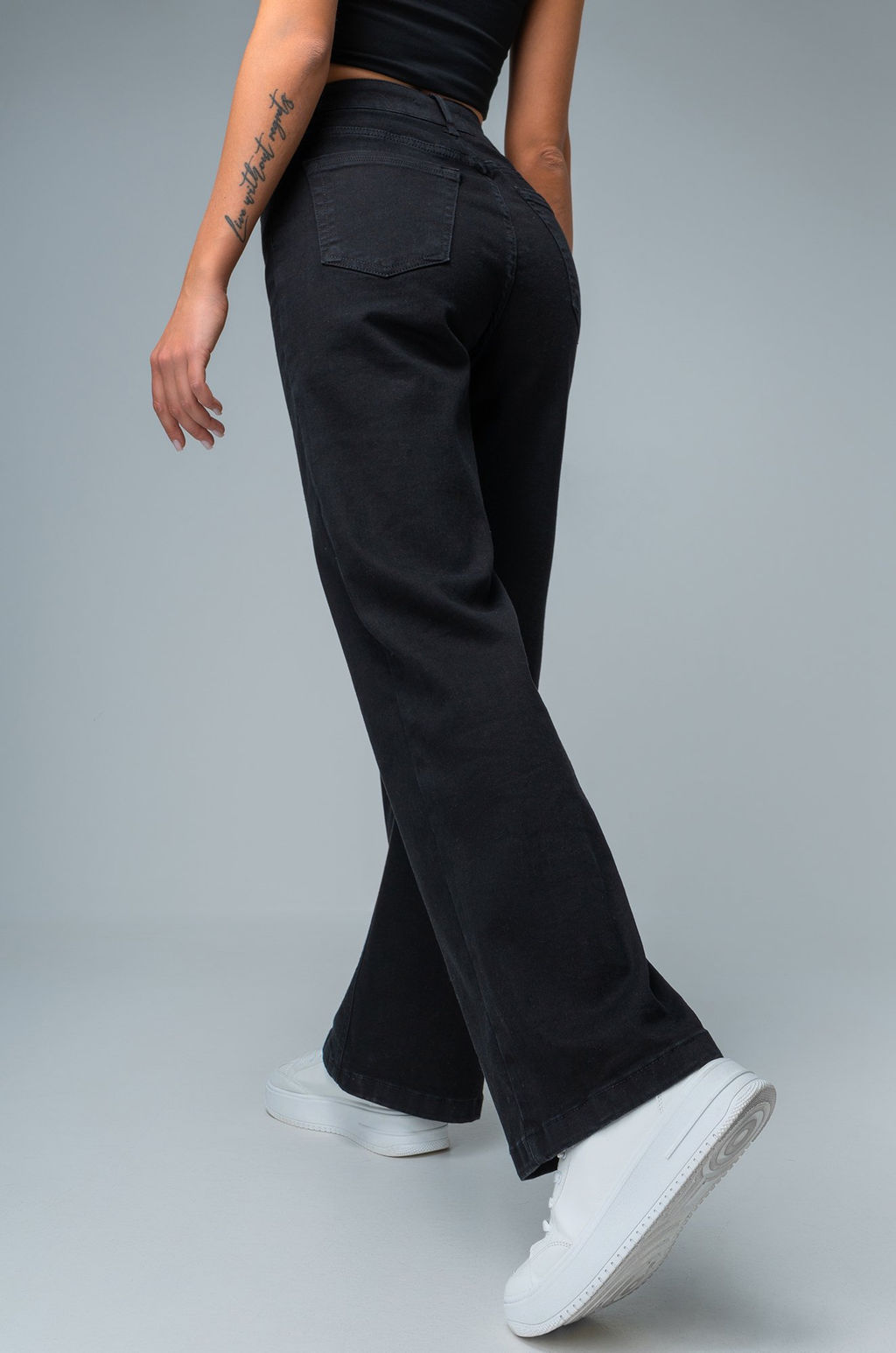 Женские джинсы палаццо с высокой посадкой Happyfox - Happy fox фото 12