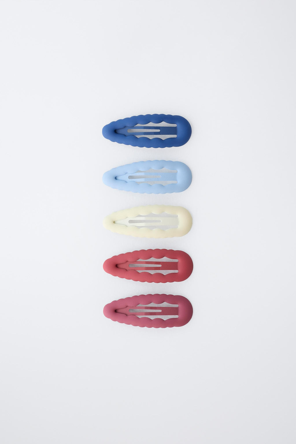 PACK OF FIVE WAVY HAIR CLIPS - Zara фото 4