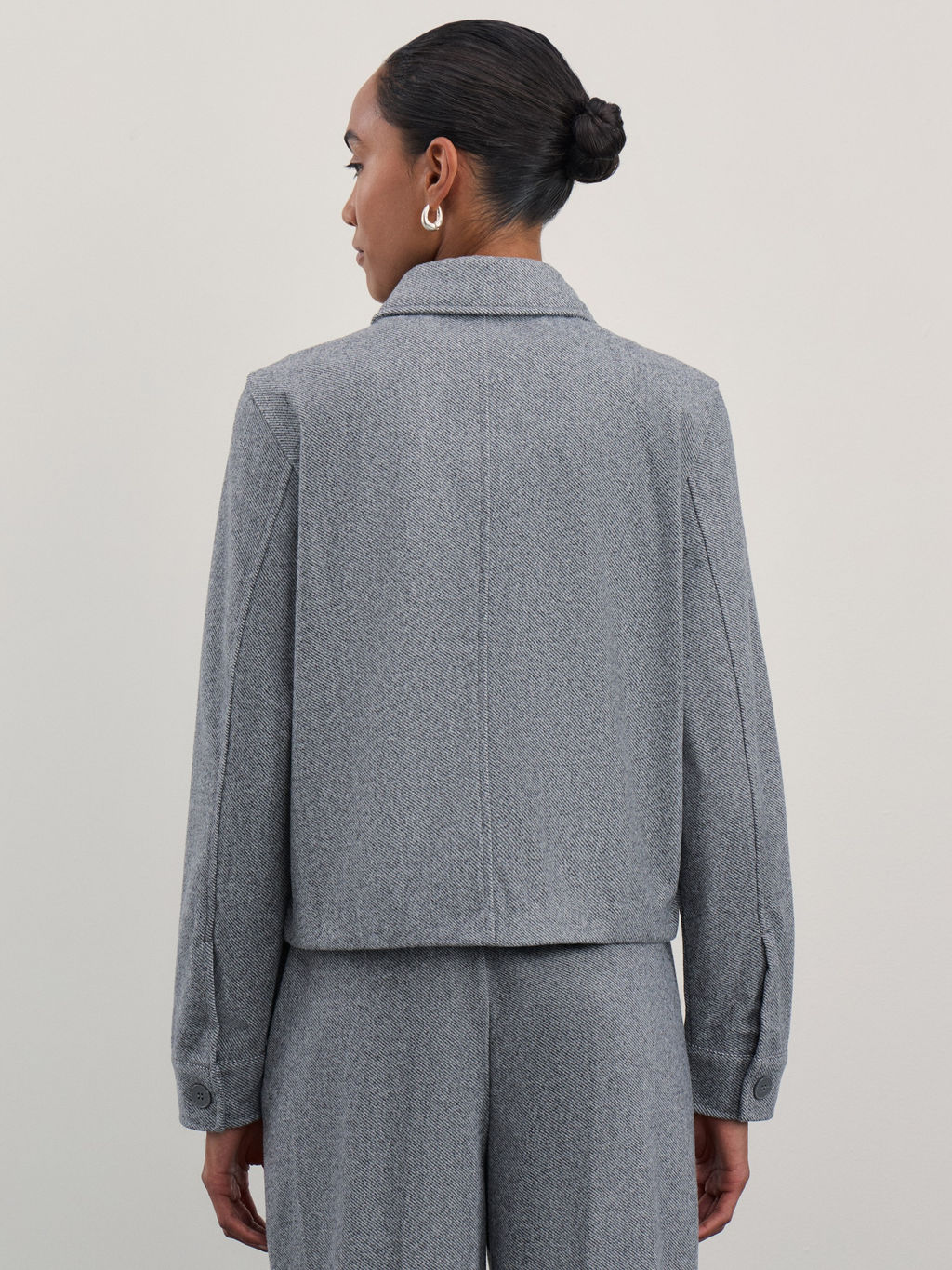 Укороченная рубашка / Zarina  фото 5