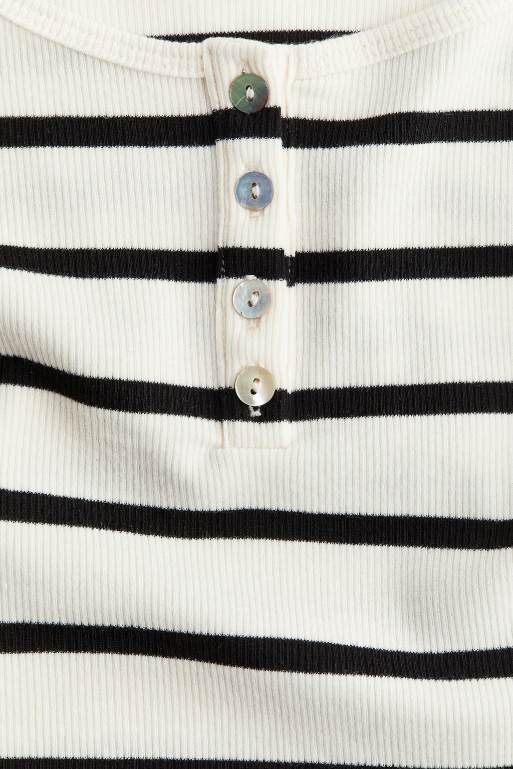 Top de tirantes en canale con tapeta de botones - H&m фото 6