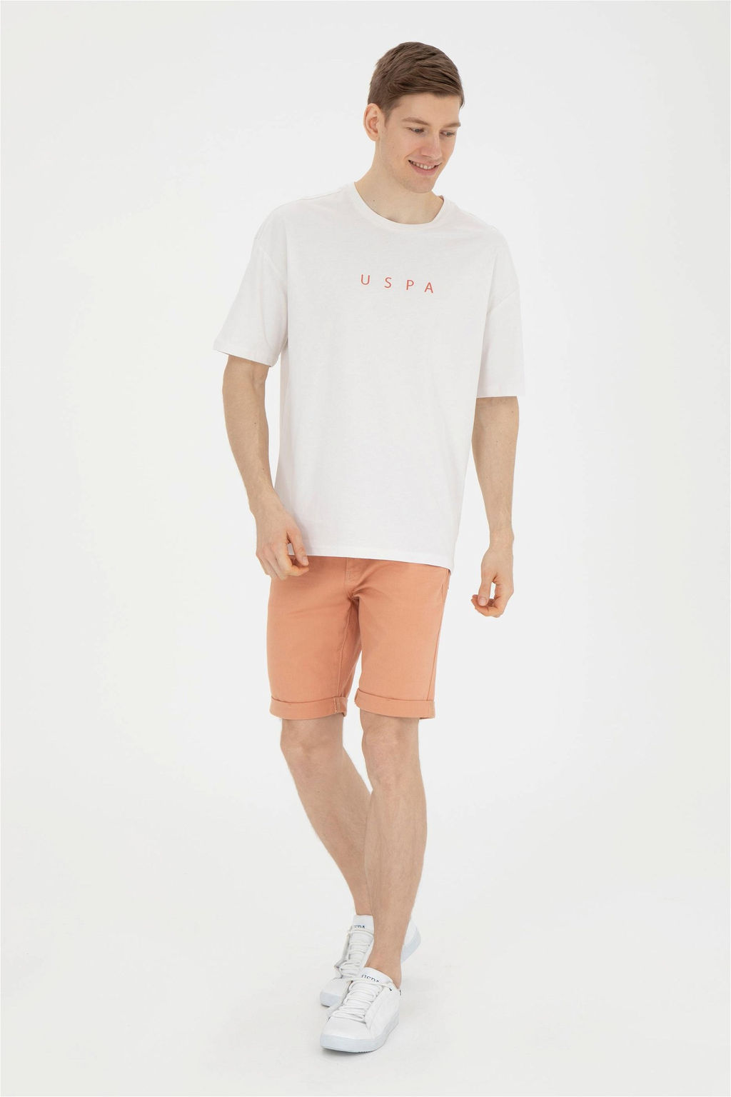 Мужская футболка цвета экрю - U.s. polo assn фото 4