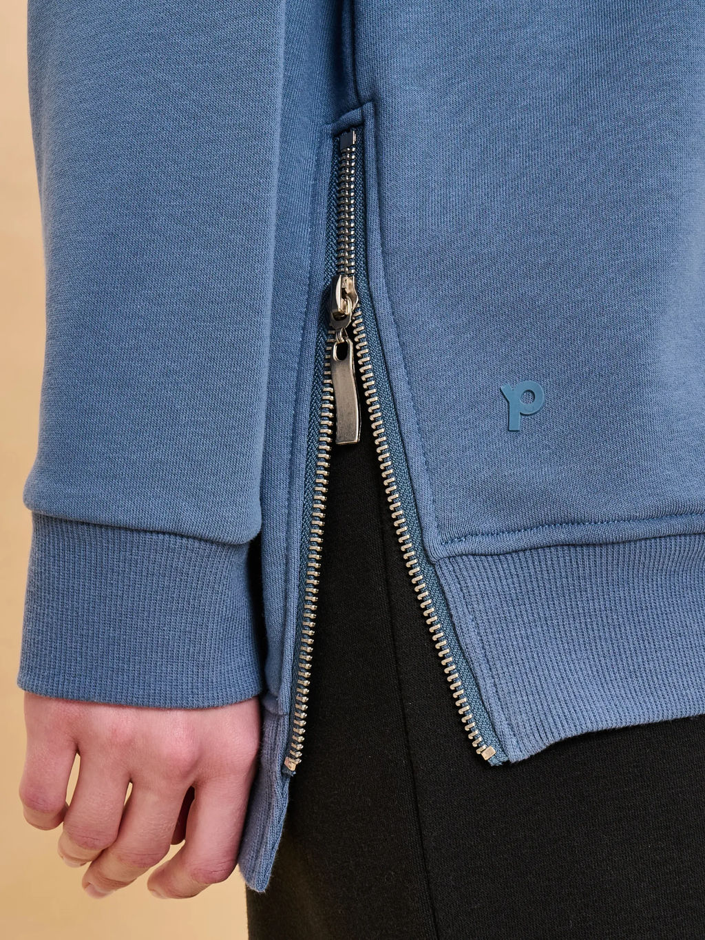 PELICAN, толстовка женская, Джинс  фото 5