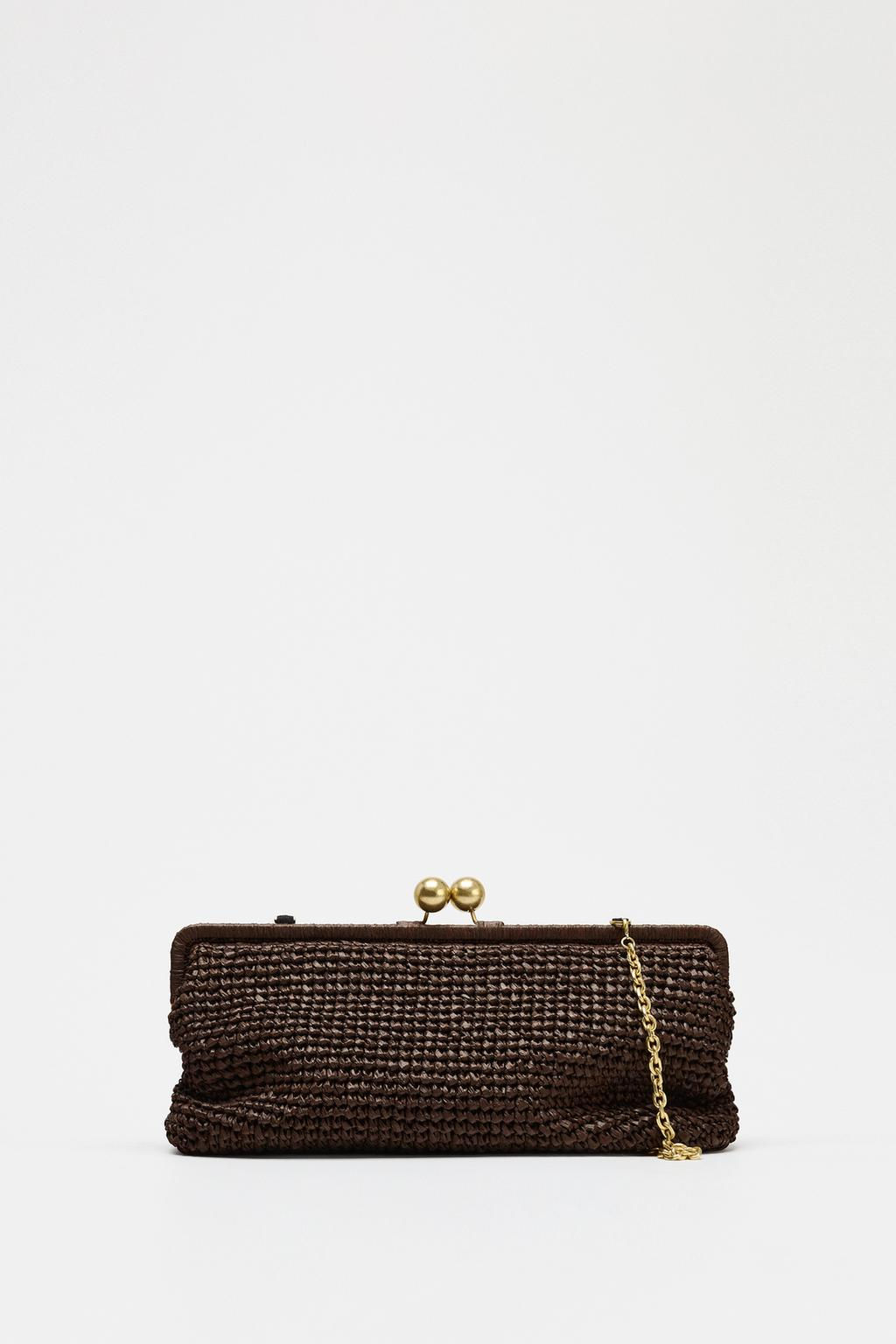 WOVEN CLUTCH - Zara фото 3