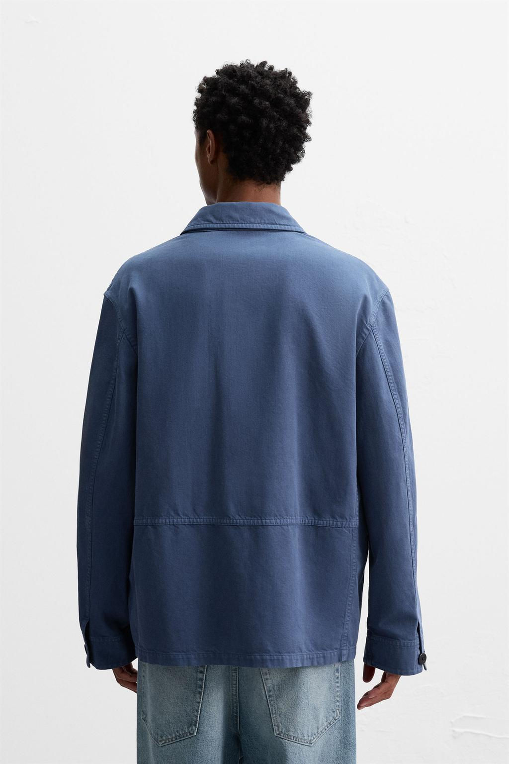 WASHED POCKET JACKET - Zara фото 3