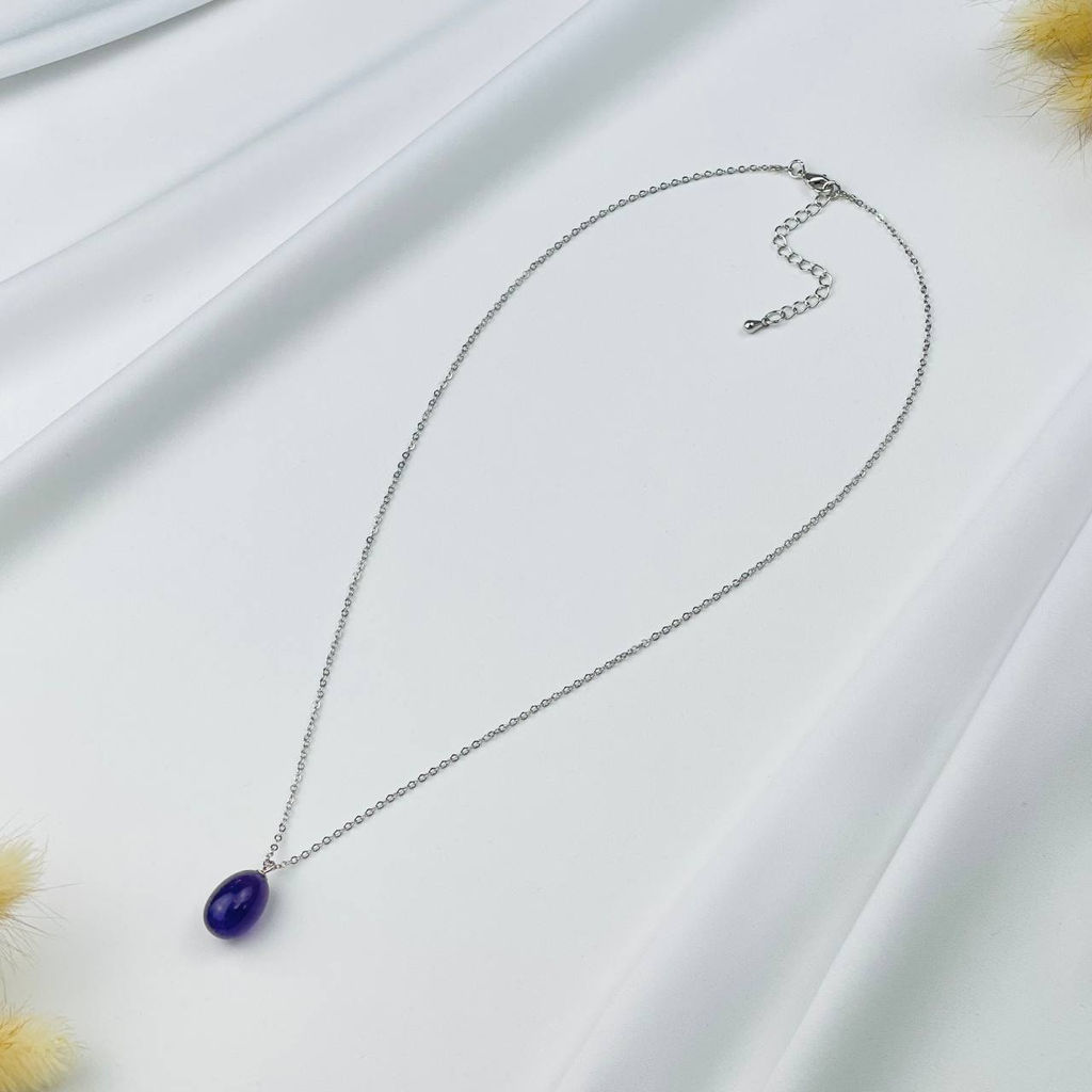 Кулон на цепочке из Аметиста 42 см +