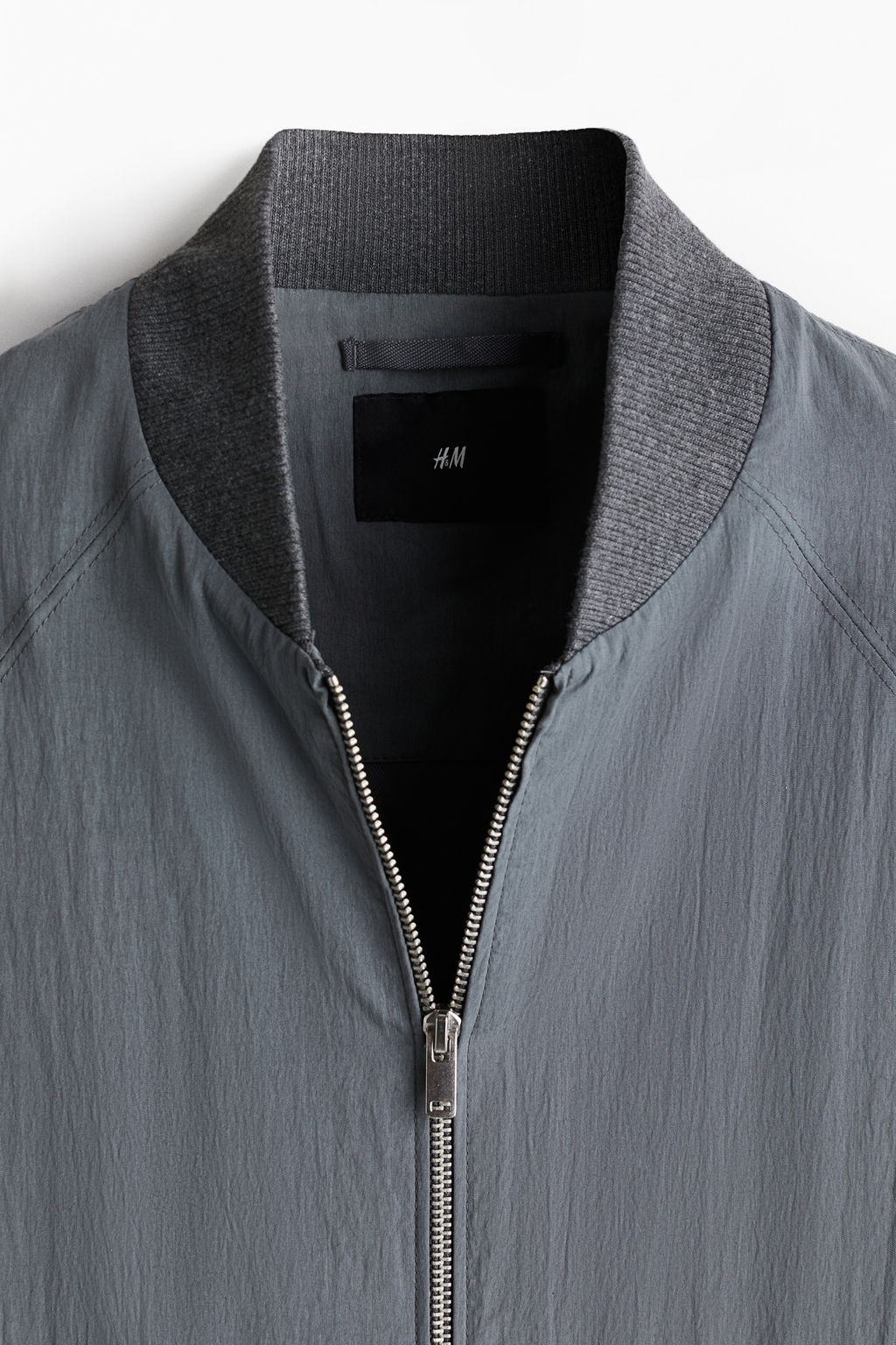 Cazadora bomber en mezcla de lyocell Regular Fit - H&m фото 3