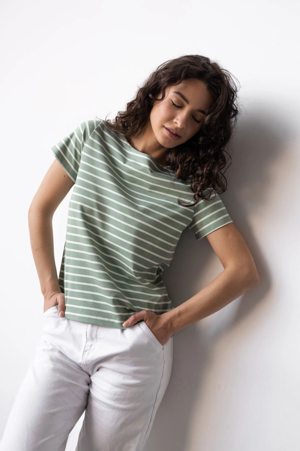 Футболка ТП 145п-7 Зеленый / экрю - T.C.T фото 9