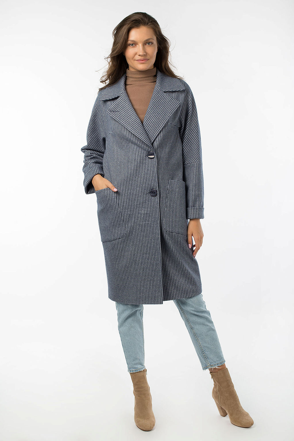 Пальто женское демисезонное - El podio фото 3