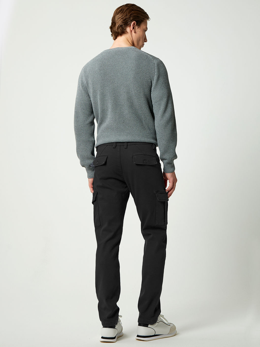 Мужские джинсы Карго утеплённые - Mossmore фото 65