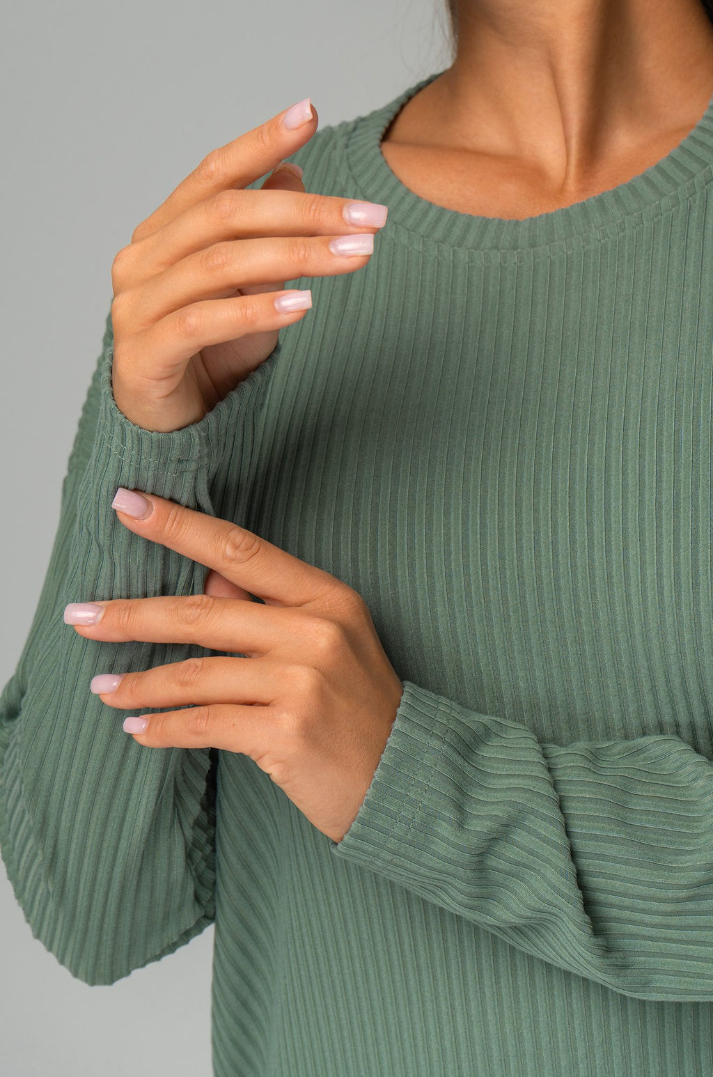 Женский костюм в рубчик-лапша Happyfox - Happy fox фото 7