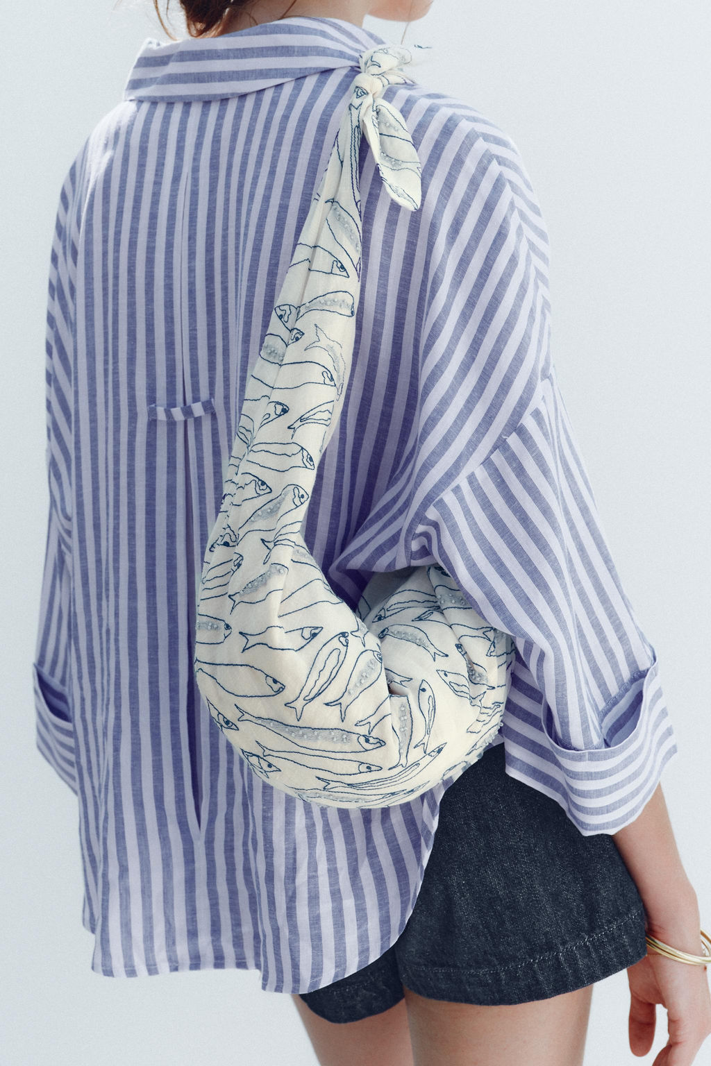 DRAWSTRING BOW BAG - Zara фото 2