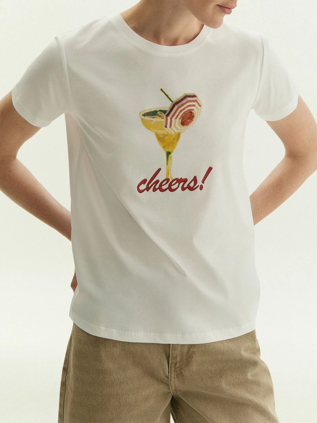 Футболка из 100% хлопка, B2579/cheers - Emka фото 3