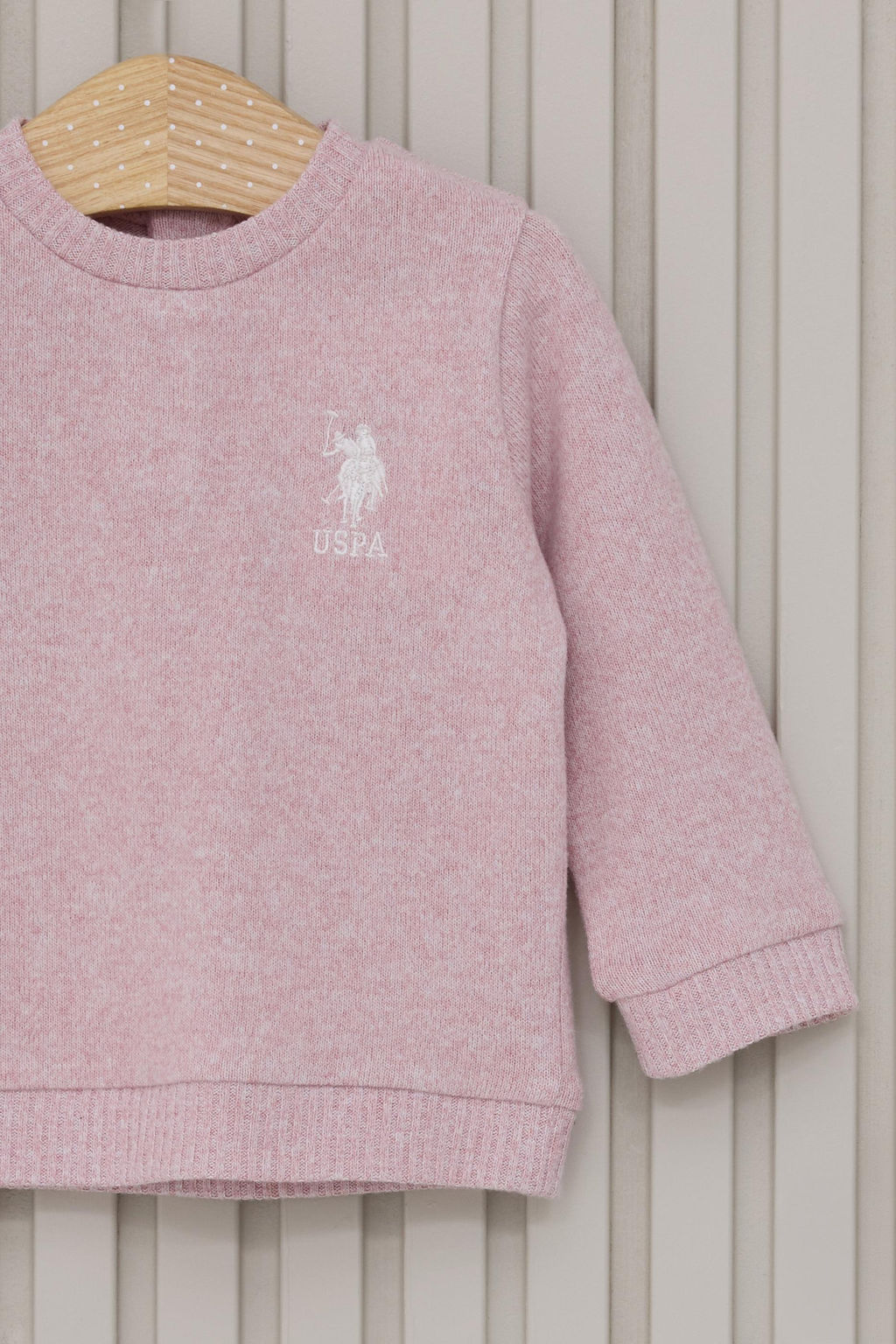 K_z Bebek Pembe Pijama Tak_m_ Sepette S_rpriz _ndirim - U.s. polo assn фото 3