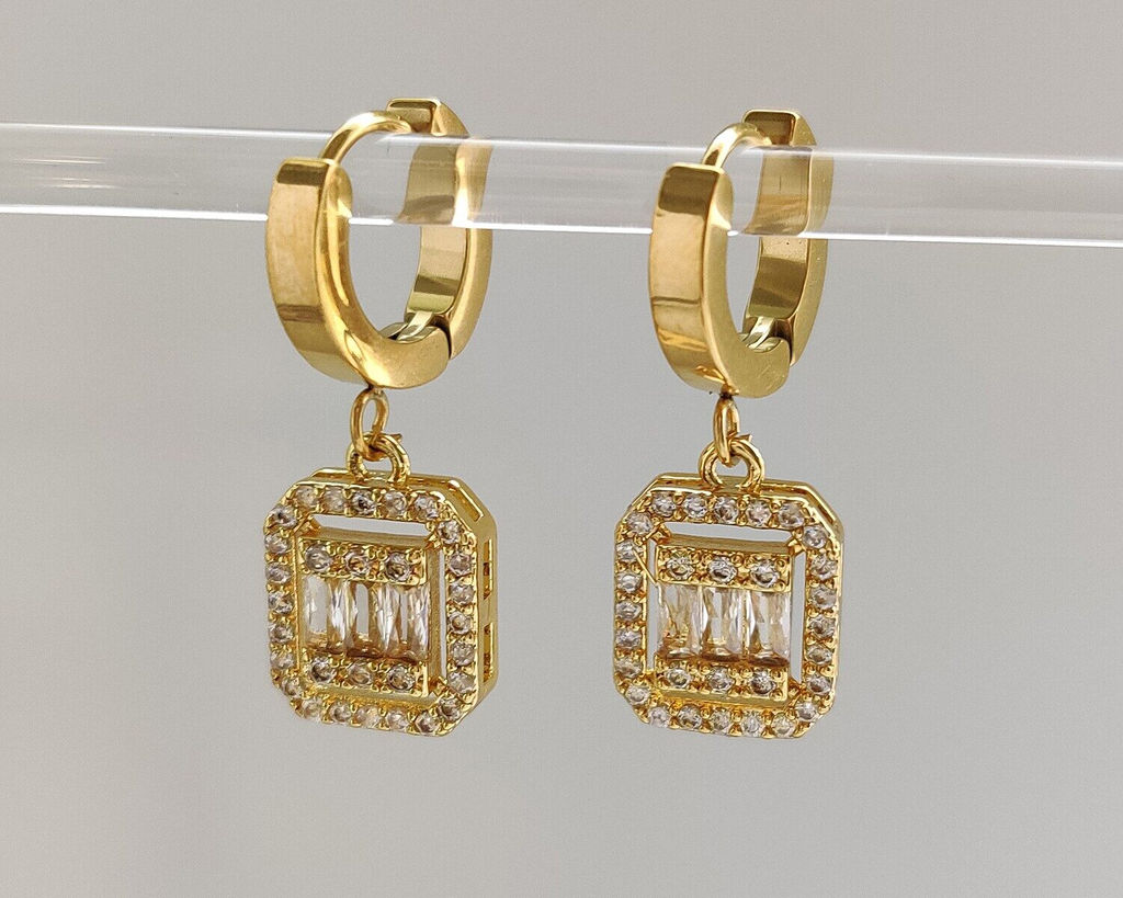 Серьги из стали