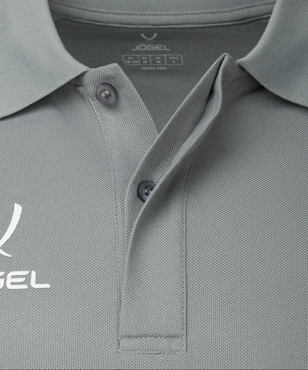 Поло JOGEL CAMP 2 Poly Polo, серый  фото 5