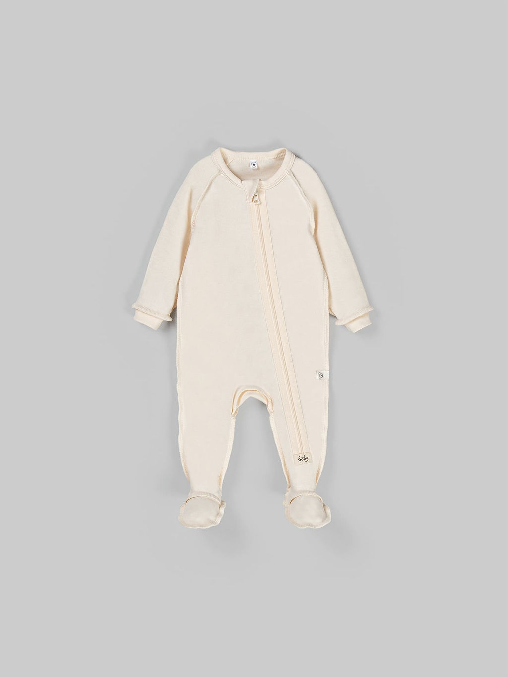 Пижама-слип с закрытой ножкой Топлёное молоко 0+ - Bungly фото 2