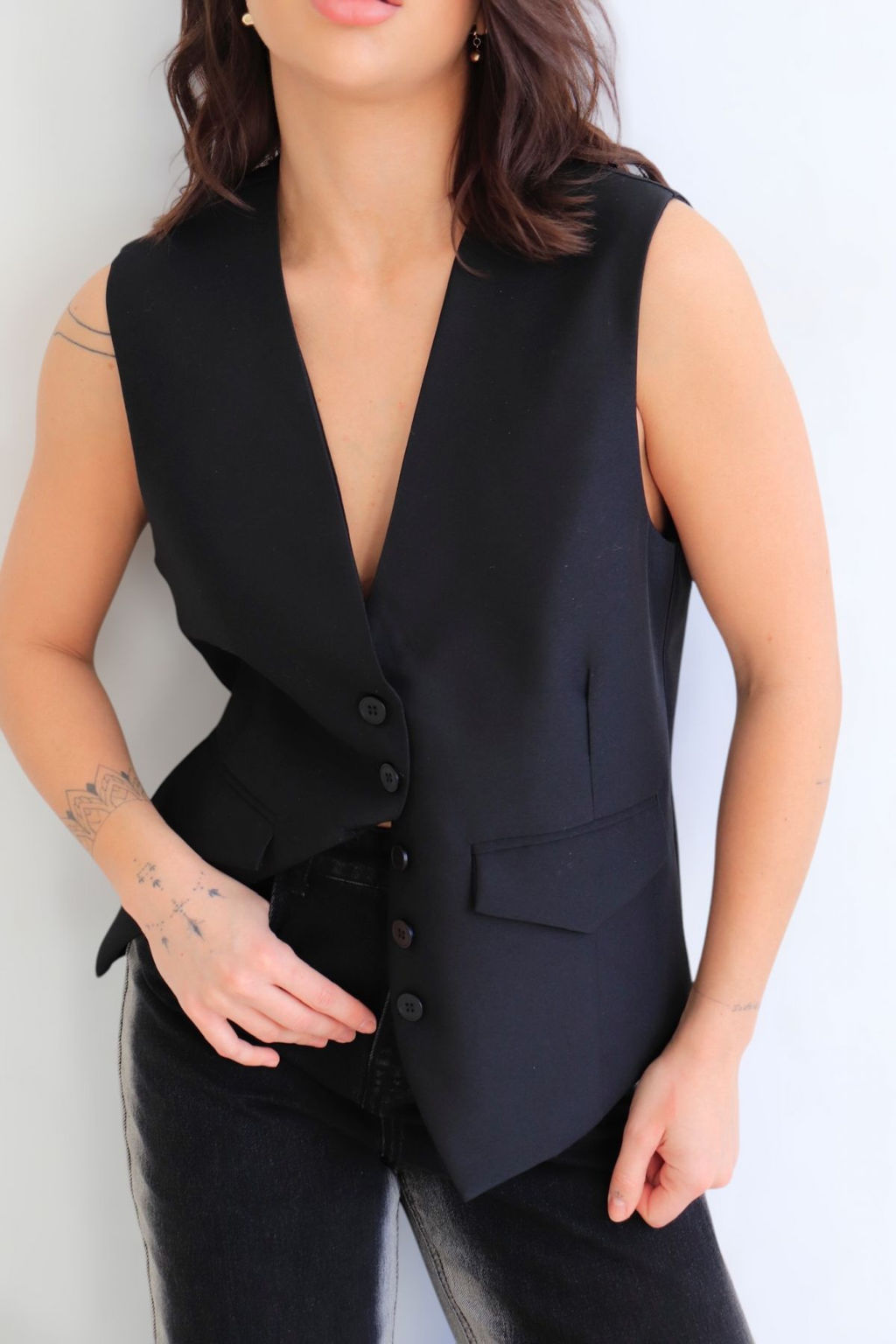 Martichelli Жилет чёрный  фото 14