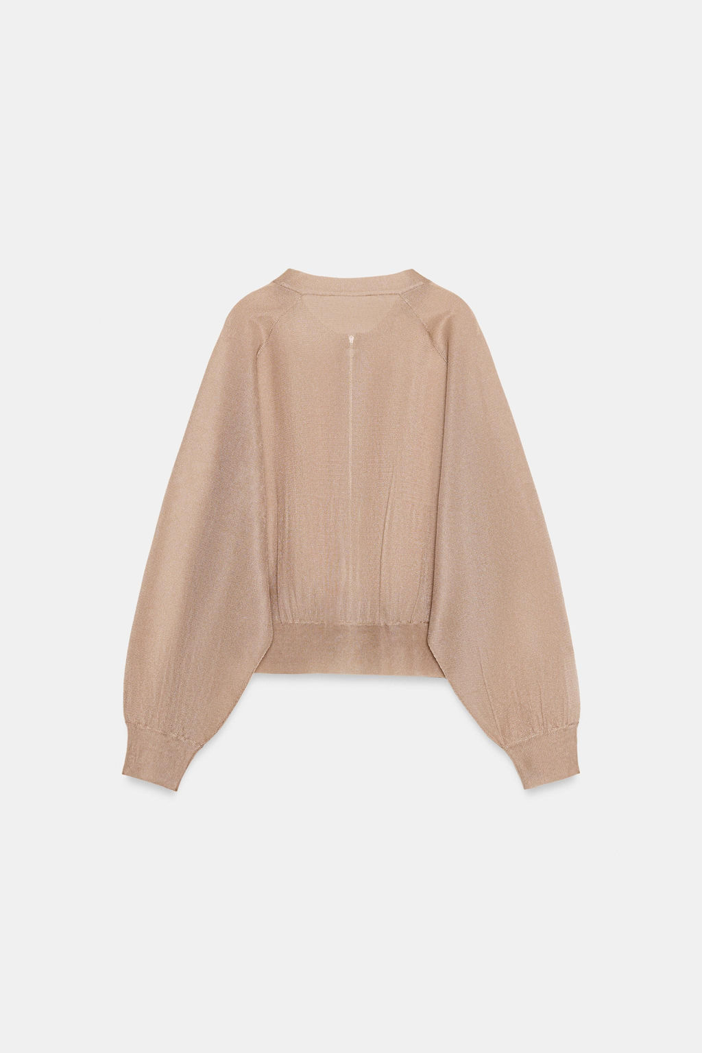 CHAQUETA BOMBER PUNTO / Beige - Zara фото 10