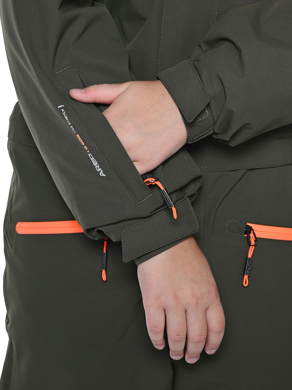 Комбинезон T-9070 Черный - Snow headquarter фото 17