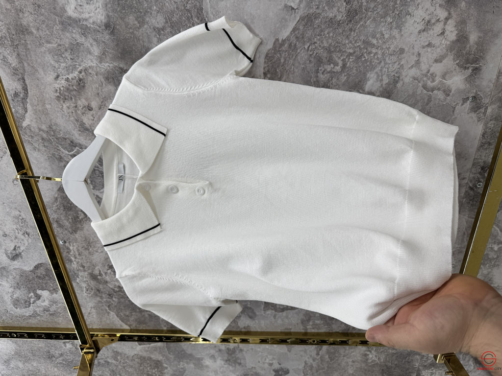 Футболка поло однотонная