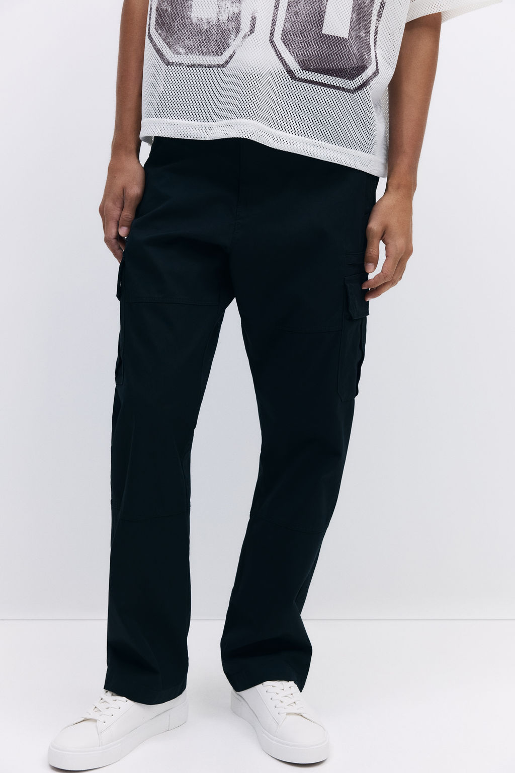 Pantal?n cargo de sarga Regular Fit - H&m фото 5