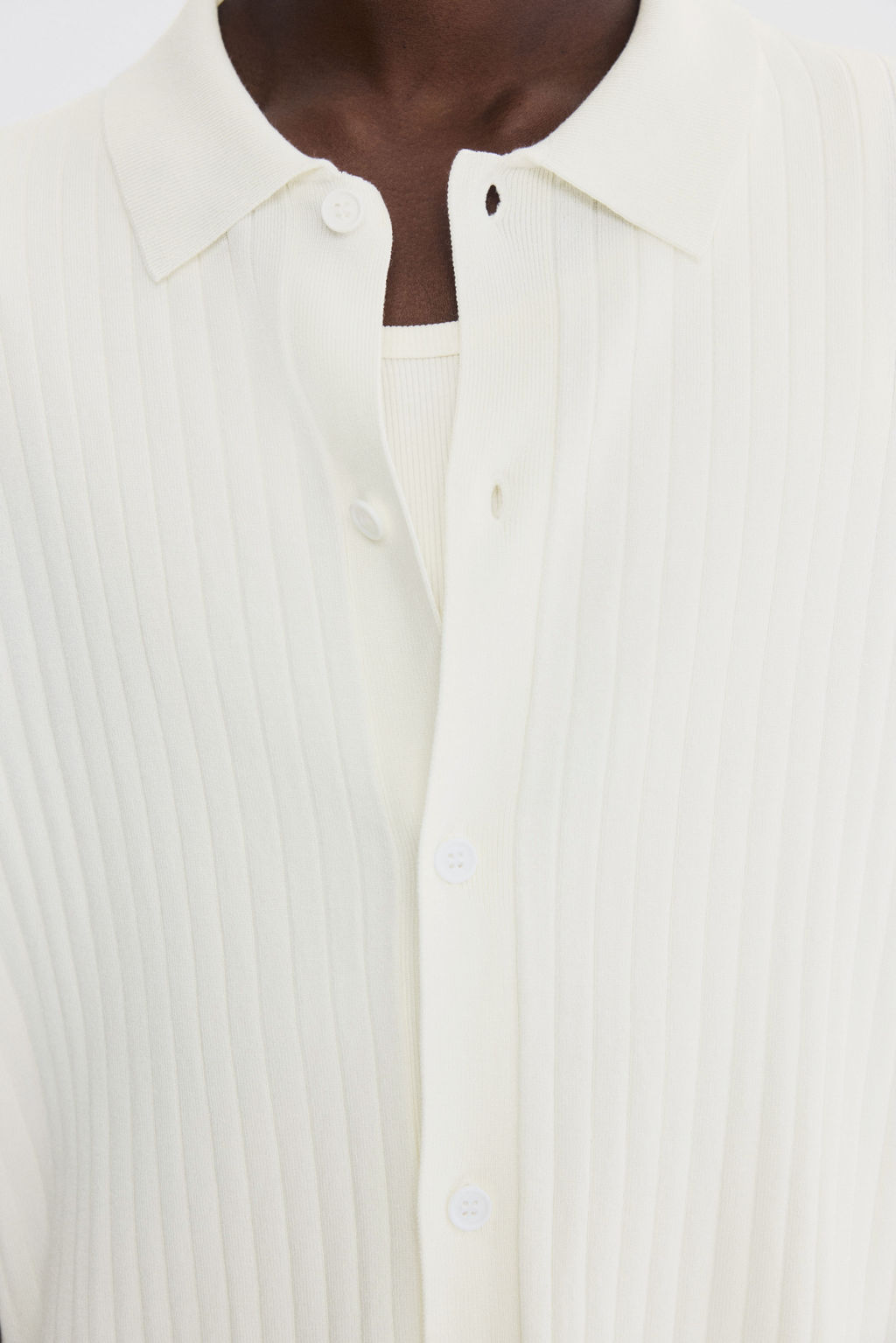 Camisa en punto de canal? Regular Fit - H&m фото 5