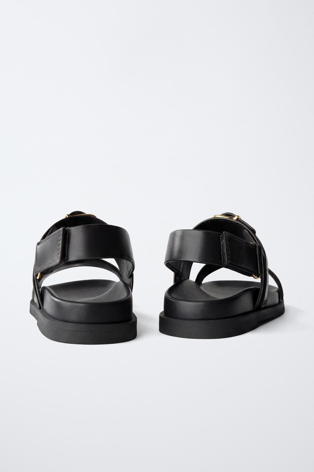SANDALIA HEBILLAS / Negro - Zara фото 11